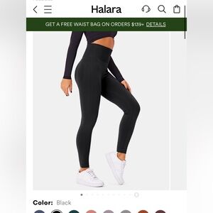 Black Seamless Leggings